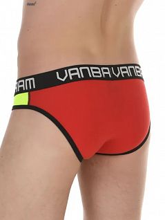 Эластичные слипы с салатовой вставкой Van Baam RT49758